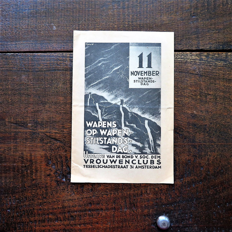 Document Netherlands Leaflet Association Of Social Democratic Women’s Club