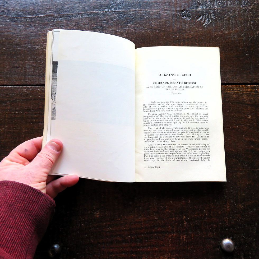 Thumbnail: Book Vietnam Second Conference Of The International Trade Union 1965