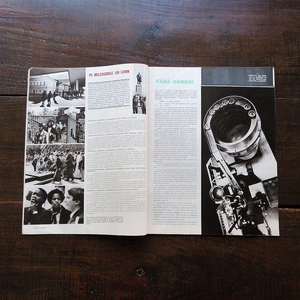 Thumbnail: Magazine Soviet Russia Uniunea Sovietica No.8 1987 Romanian Language