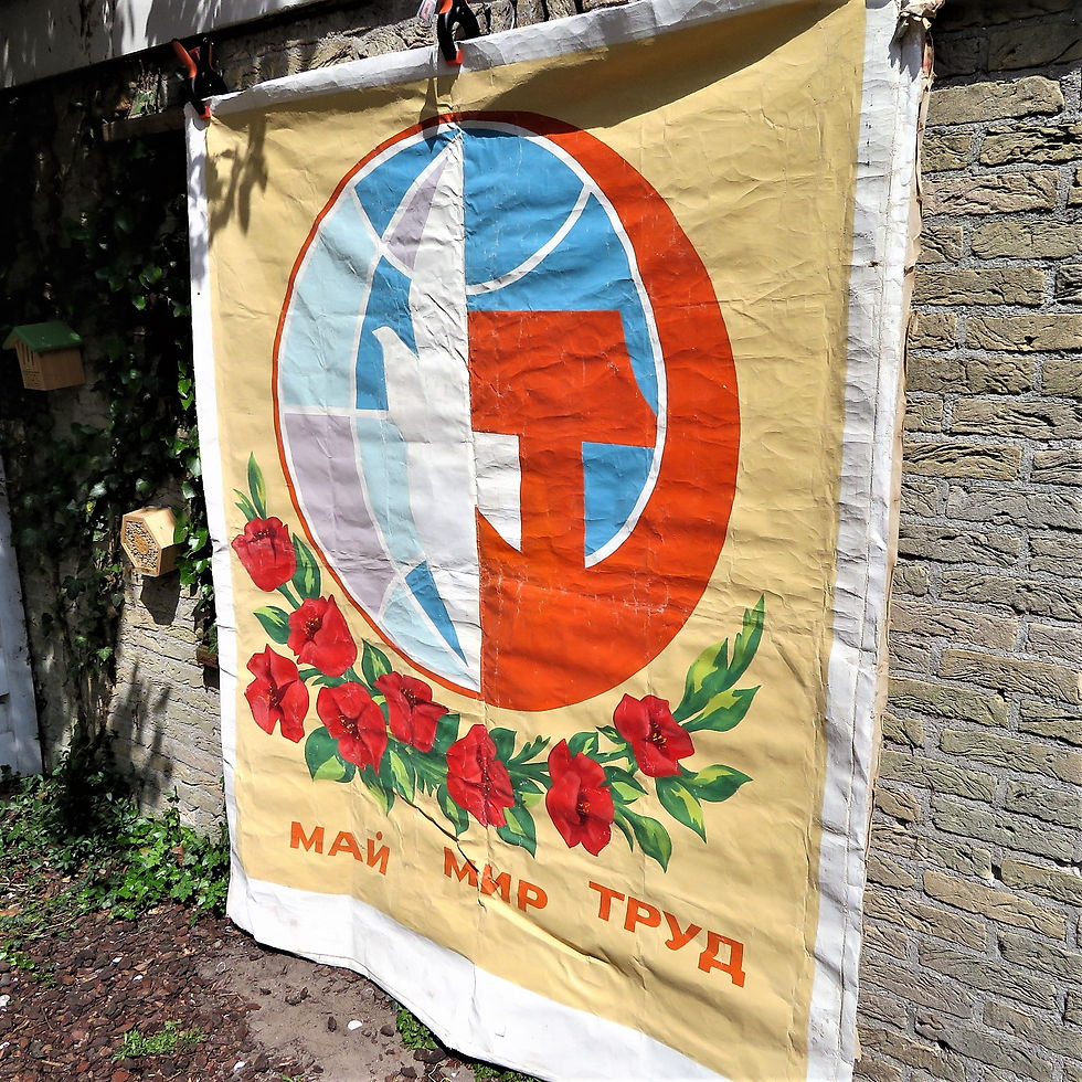 Thumbnail: May Day Canvas Big Handpainted