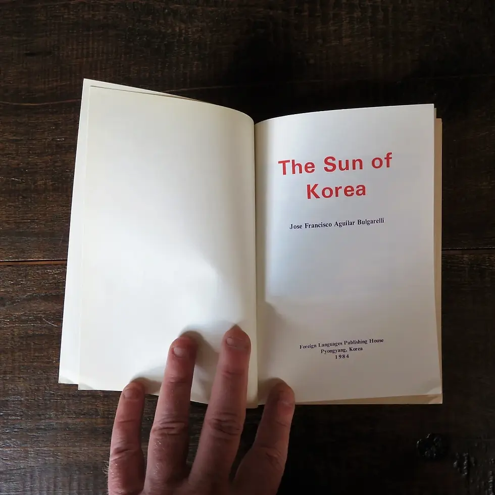 Thumbnail: Book Korea General The Sun Of Korea 1984