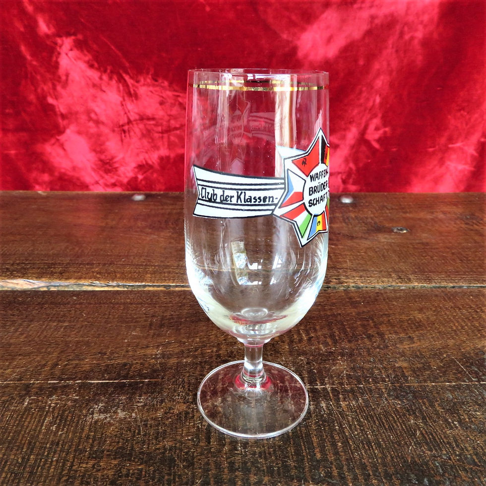 Thumbnail: Tableware DDR Warsaw Pact Glass