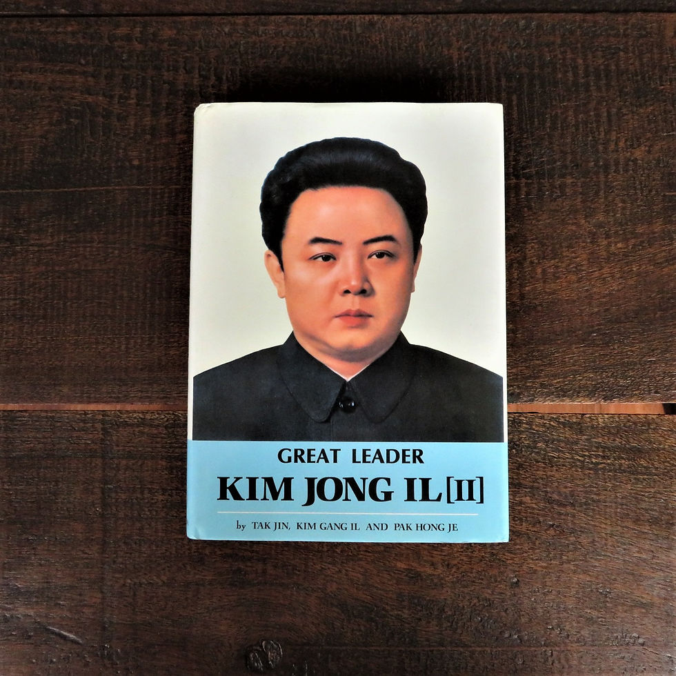 Book Korea Kim Jong Il Great Leader Kim Jong Il Part II 1986