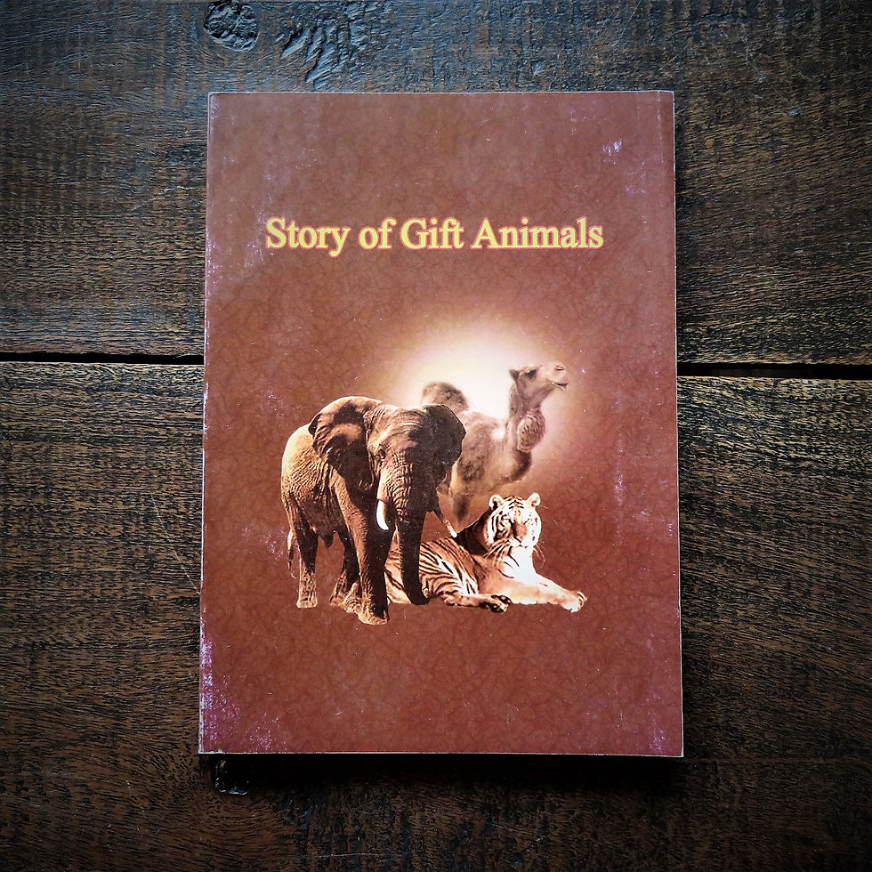 Book North Korea General Story Of Gift Animals 2010