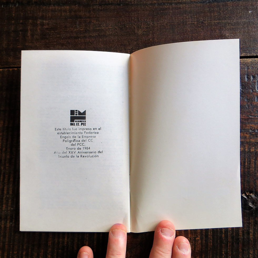 Thumbnail: Speech Fidel Castro 1984 French Edition
