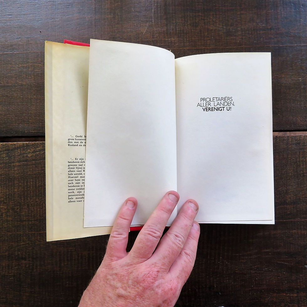 Thumbnail: Book Soviet Russia Lenin En Gorki Brieven Herinneringen Documenten 1978