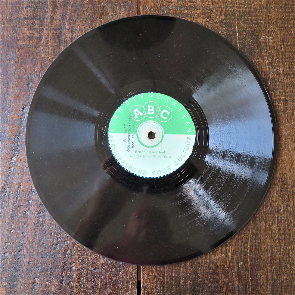 Thumbnail: Various Netherlands Arbeidersbond Voor Cultuur 78 RPM