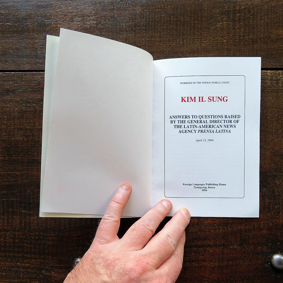 Thumbnail: Answers To Questions Raised By General Director Latin American News Agency 1994