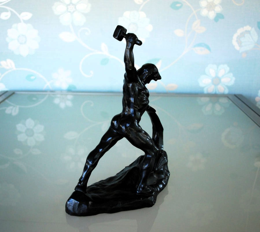 Thumbnail: Statue Soviet Russia Sculpture Beat Swords Into Plowshares