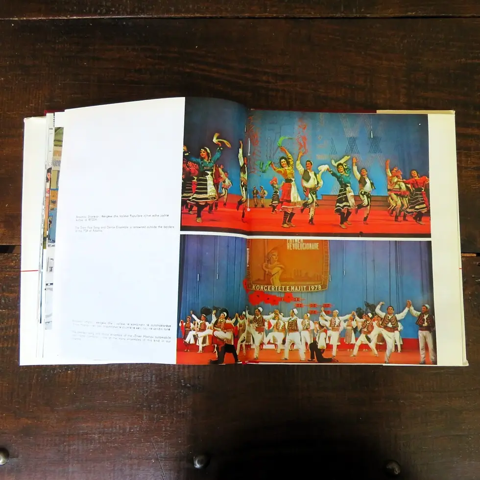 Thumbnail: Book Albania 35 Years Of Socialist Albania 1979