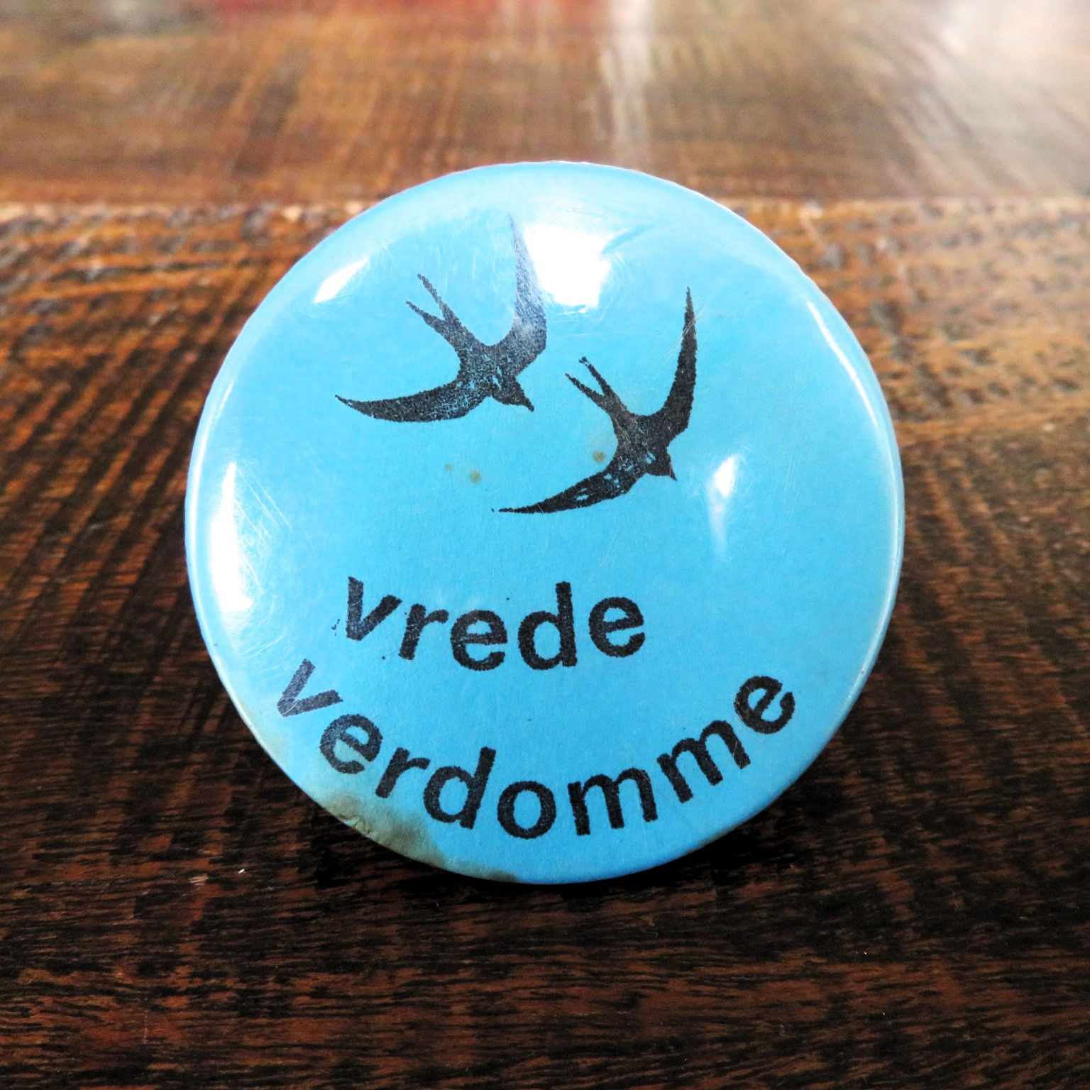 Button Netherlands Peace Dammit