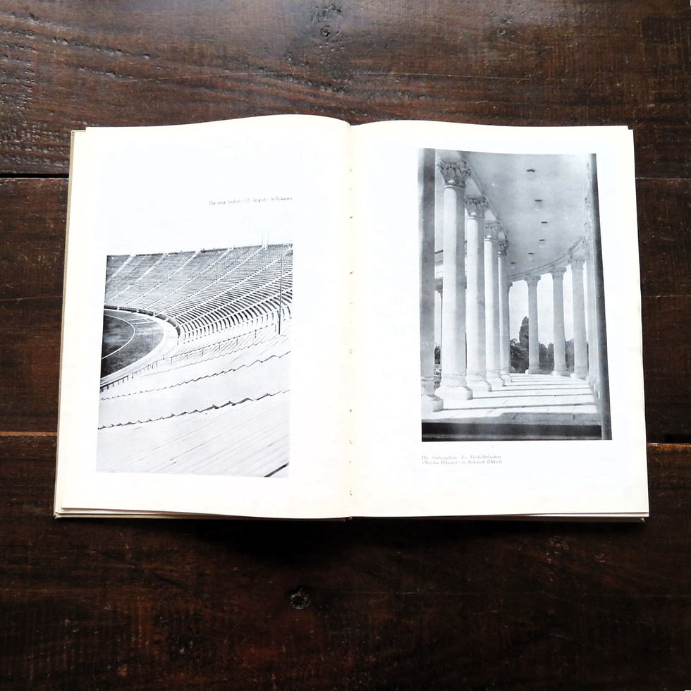 Thumbnail: Book Romania Romanian Architecture 1953