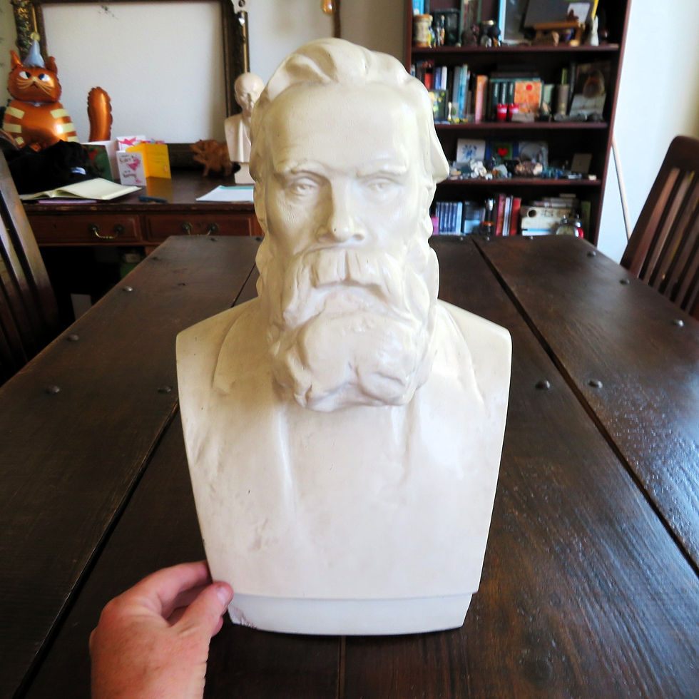 Thumbnail: Bust DDR Friedrich Engels