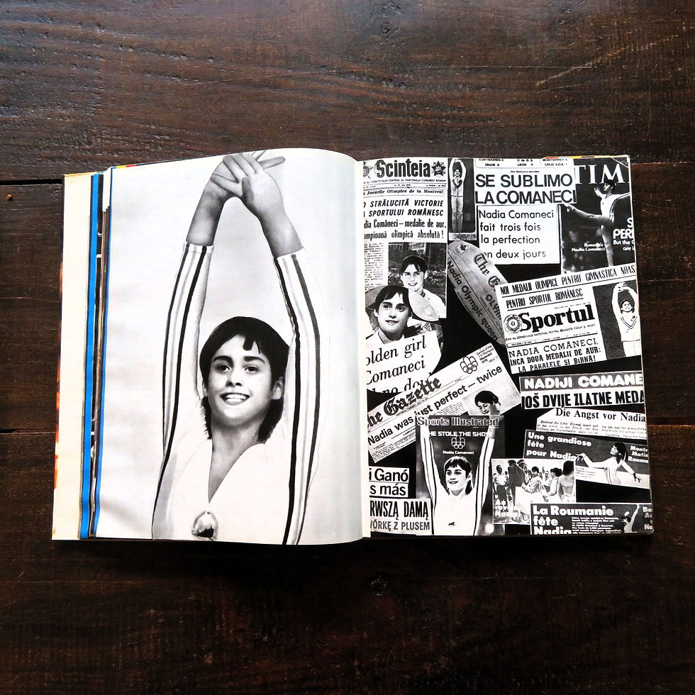 Thumbnail: Book Romania Nadia Comaneci 1977