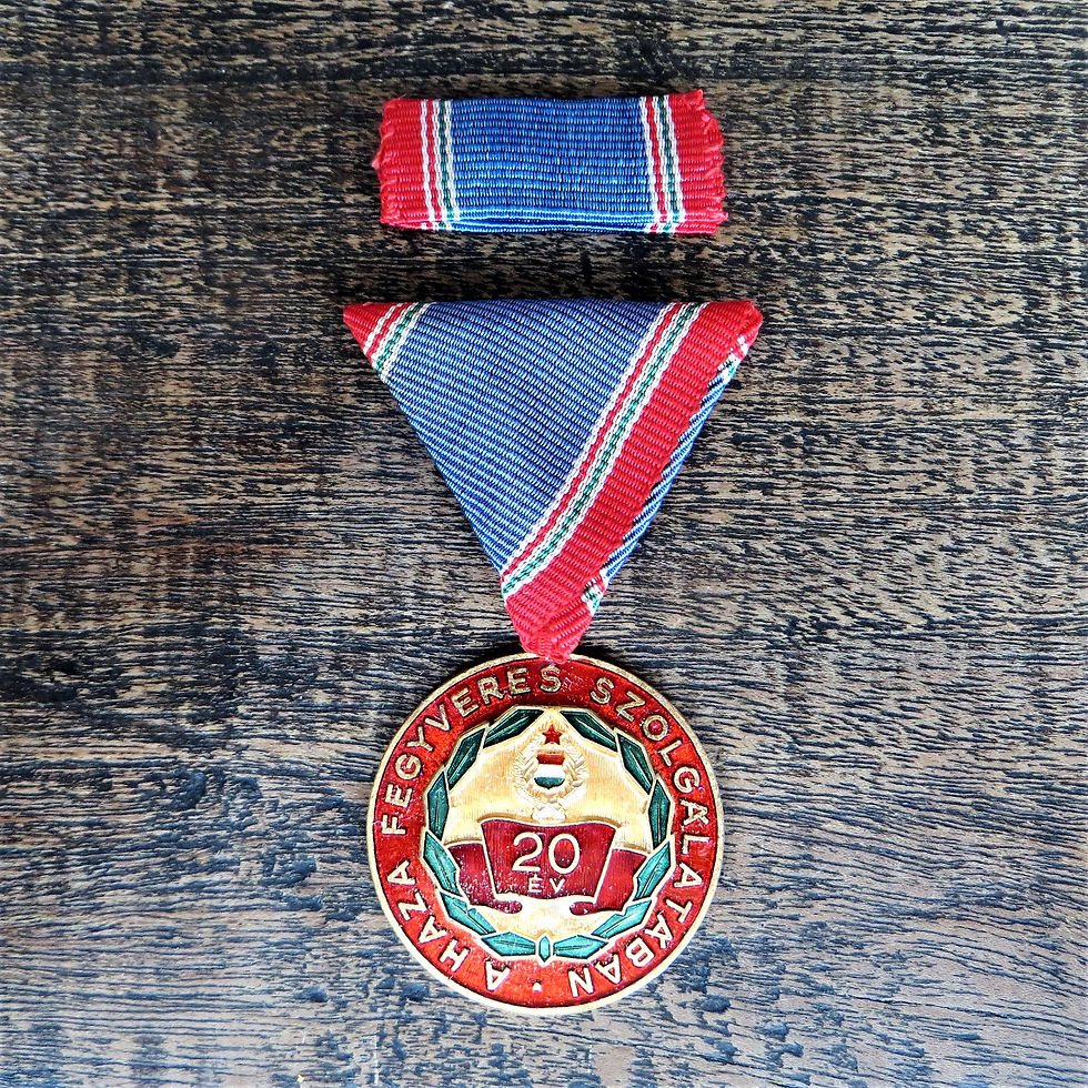 Thumbnail: Medal Hungary 20 Year Of Militairy Service
