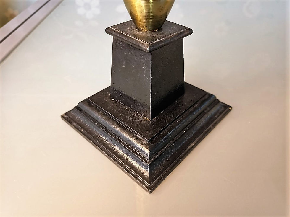 Thumbnail: WWII Grenade Desk Ornament On Pedestal
