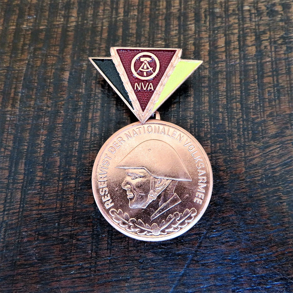 Thumbnail: Medal DDR Medal For Faithful Service In National People’s Army Reserve Bronze
