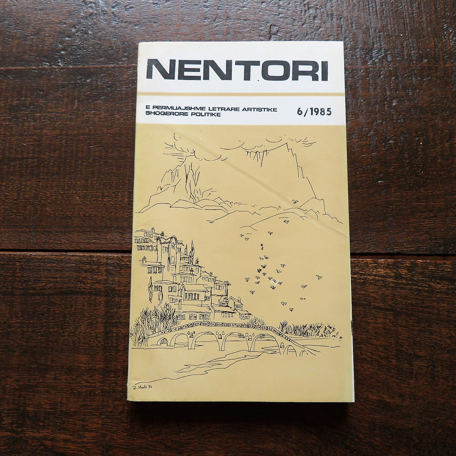 Magazine Albania Nentori No.6 1985