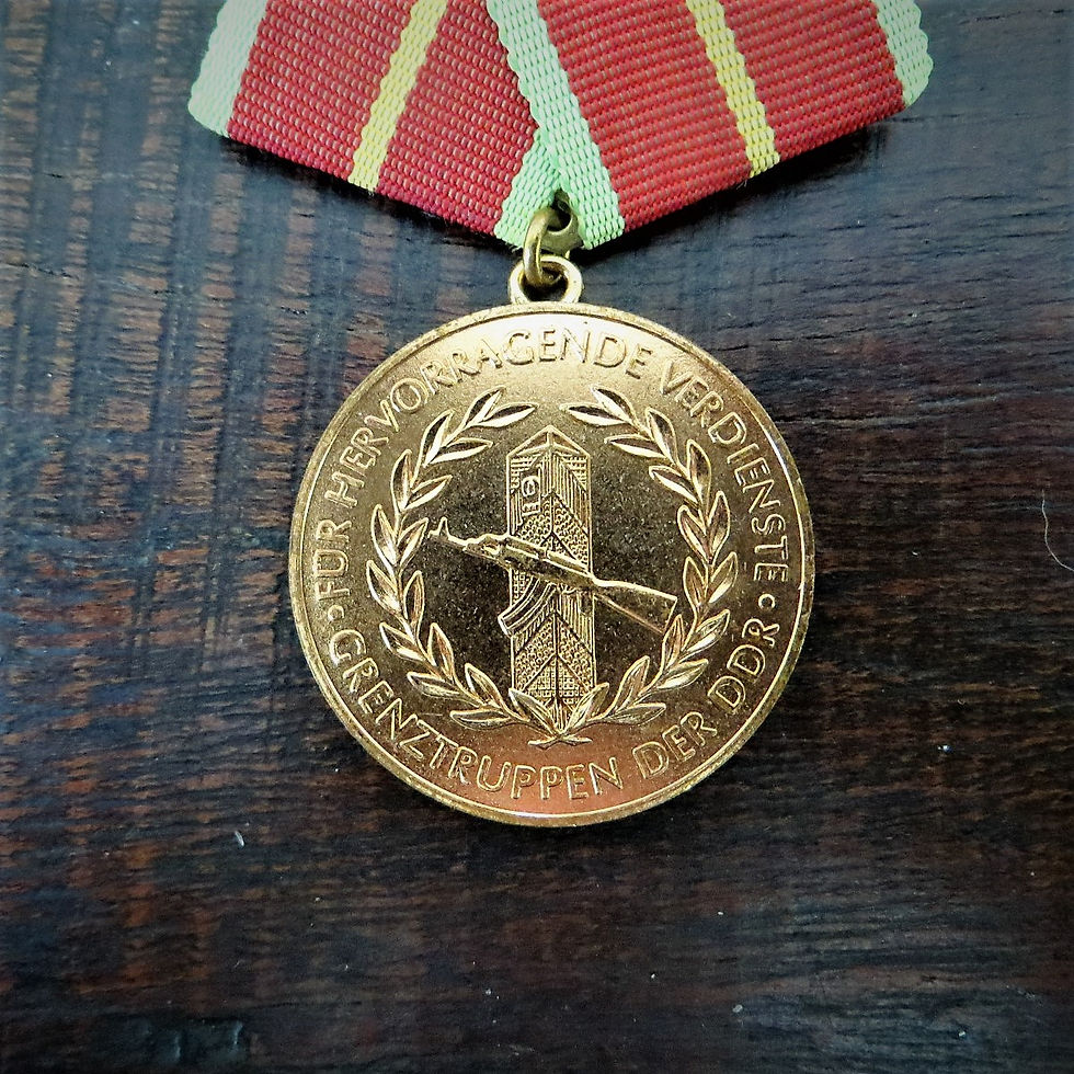 Thumbnail: Medal DDR Bordertroops Of The DDR Gold