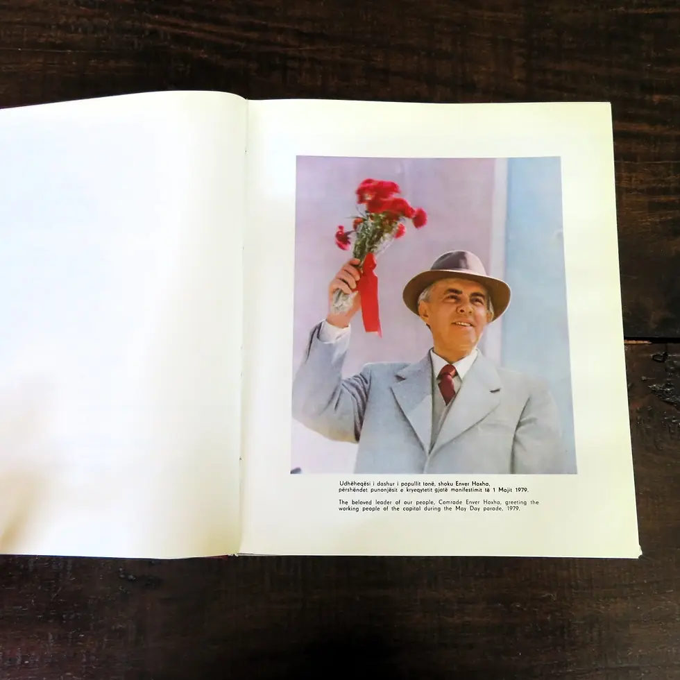 Thumbnail: Book Albania 35 Years Of Socialist Albania 1979