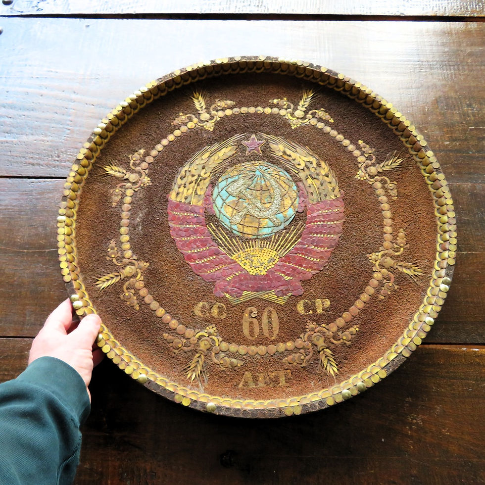 Thumbnail: Wallpiece Soviet Russia 60 Years Soviet Union 1977