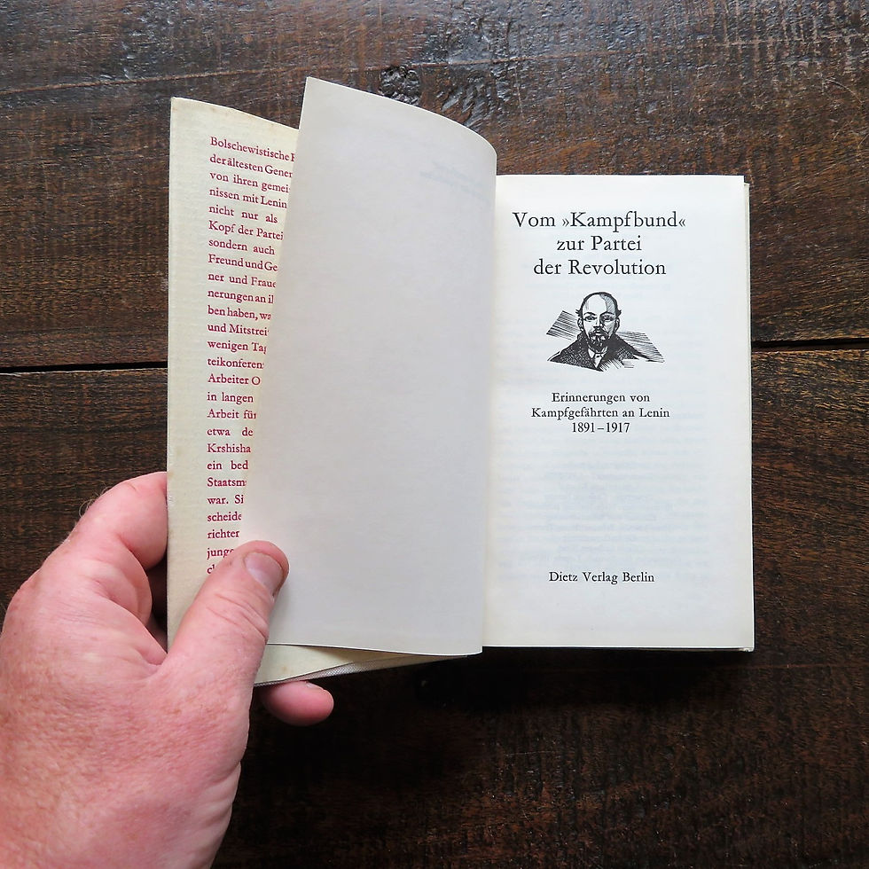 Thumbnail: Book DDR Vom “Kampfbund” Zur Partei Der Revolution 1978
