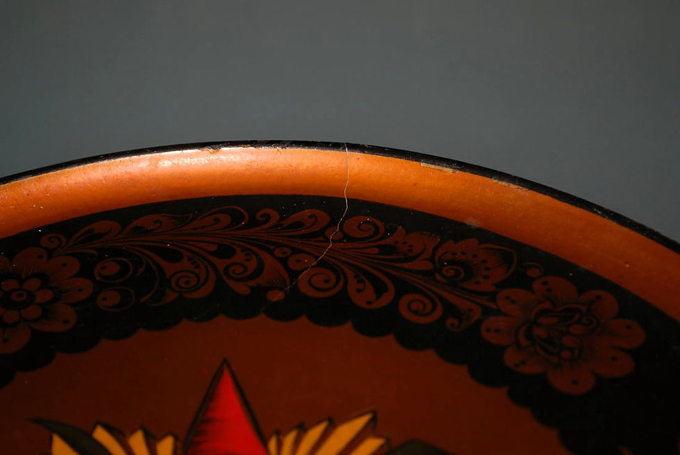 Thumbnail: Tableware Soviet Russia WWII Commemorative Tray