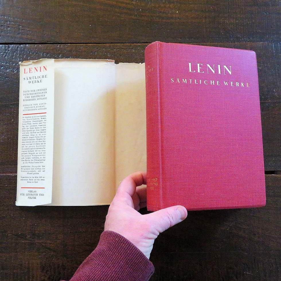 Thumbnail: Book Germany Lenin Samtliche Werke Band XXI 1931