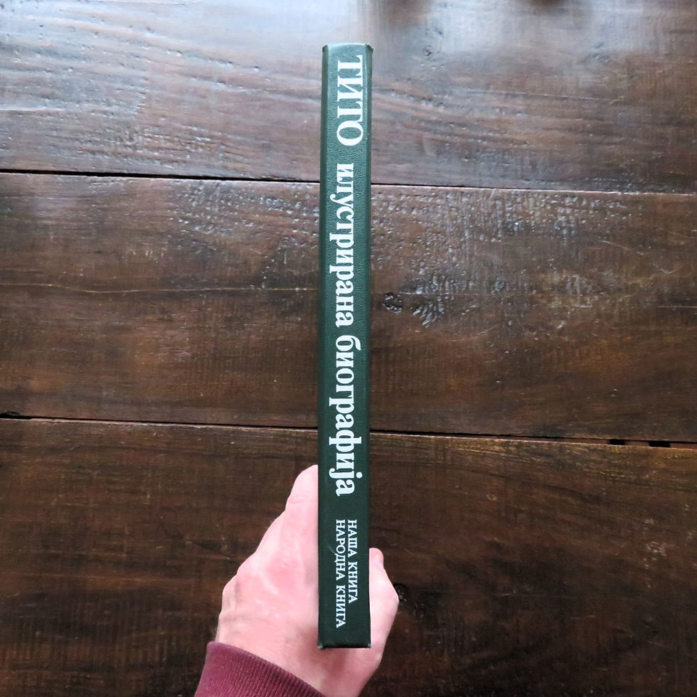 Thumbnail: Book Yugoslavia Tito 1981