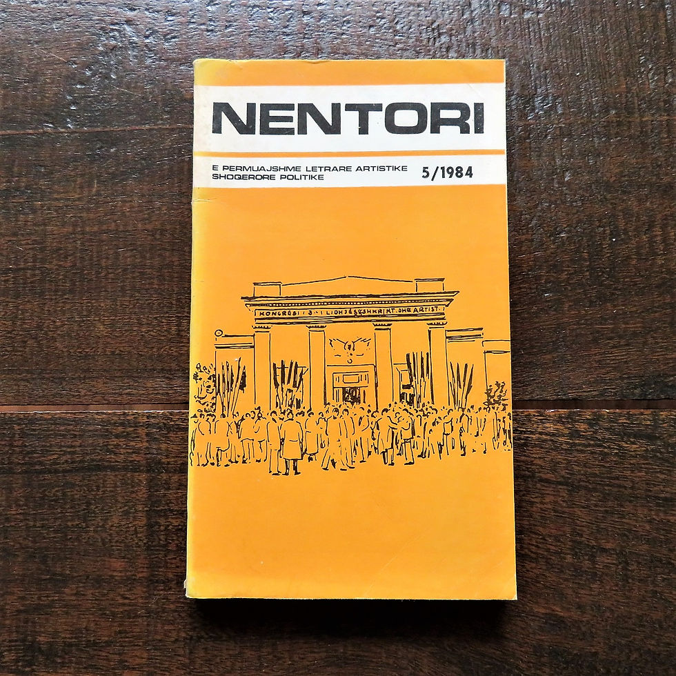 Magazine Albania Nentori No.5 1984