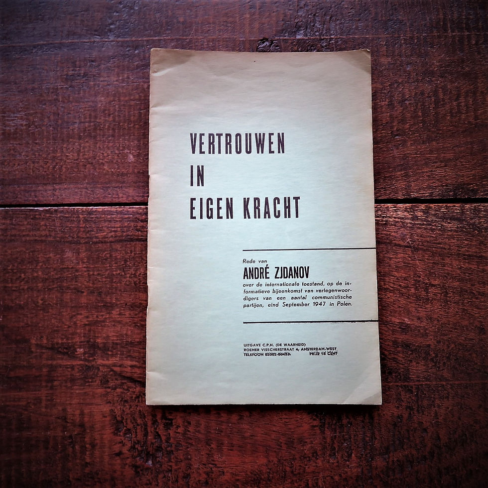 Book Netherlands Trust In Own Strenght 1947