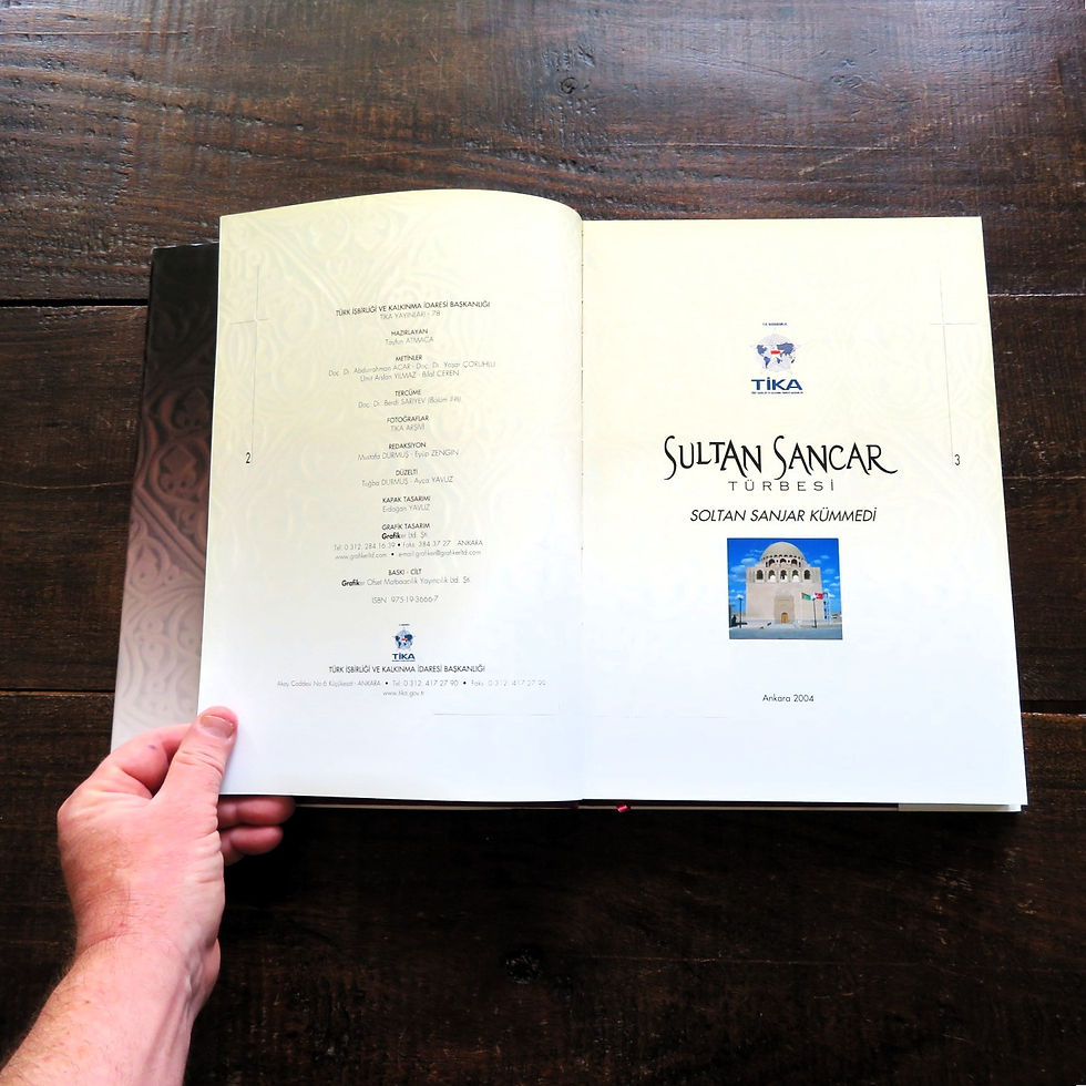 Thumbnail: Book Turkmenistan Ahmad Sanjar Tomb 2004