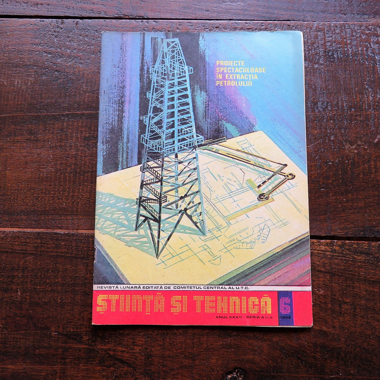 Magazine Romania Stiinta Si Tehnica No.6 1982