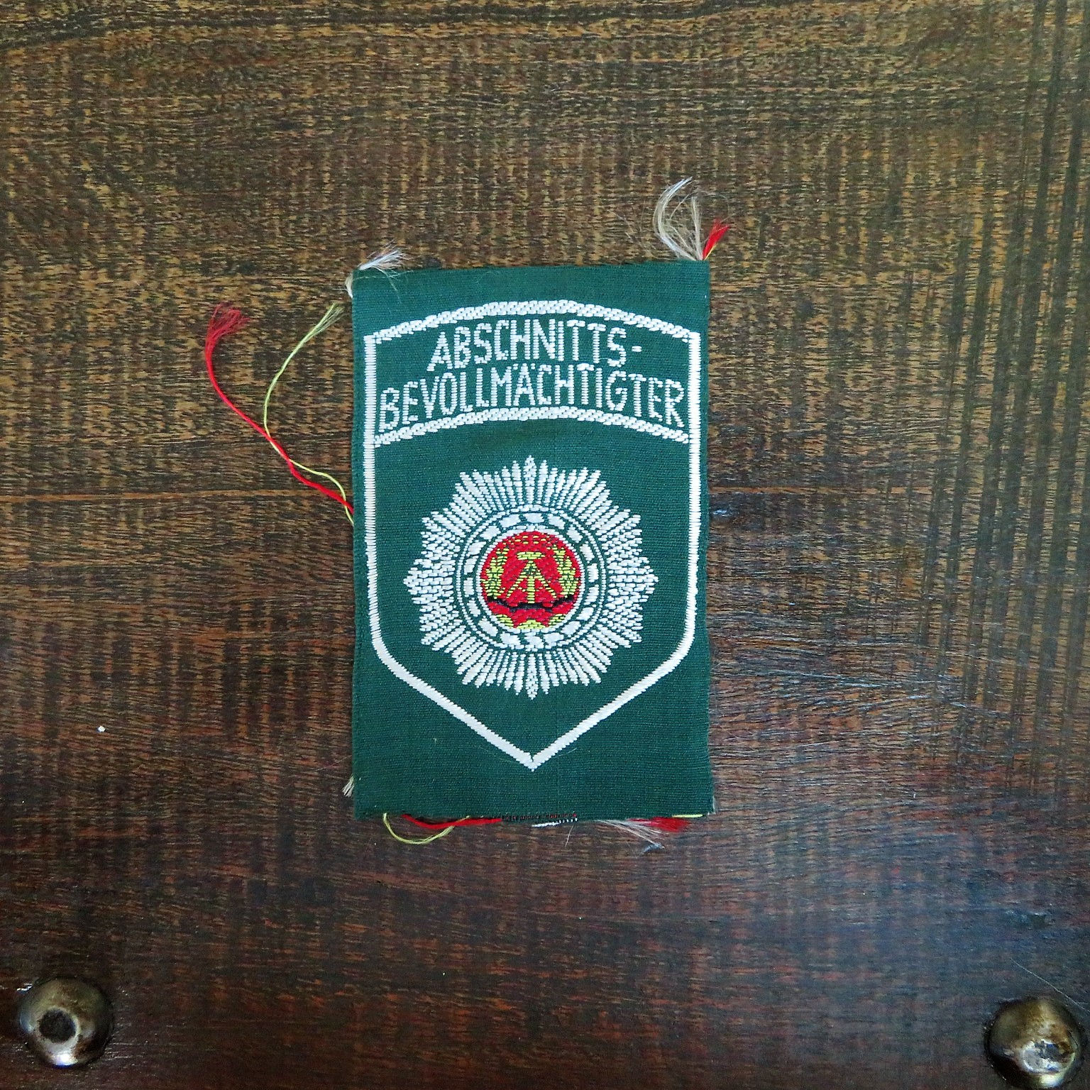 Various DDR Patch Section Representative People’s Police