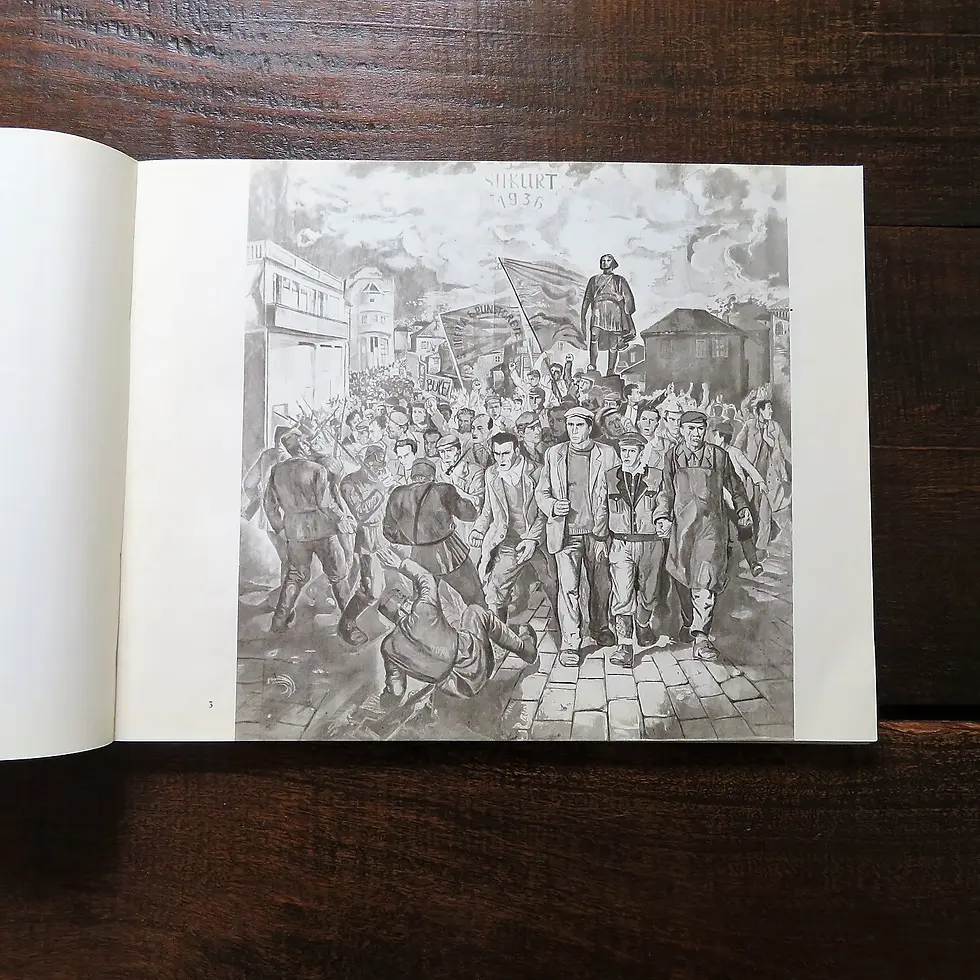 Thumbnail: Book Albania Klasa Punetore Ne Artet Figurative 1977