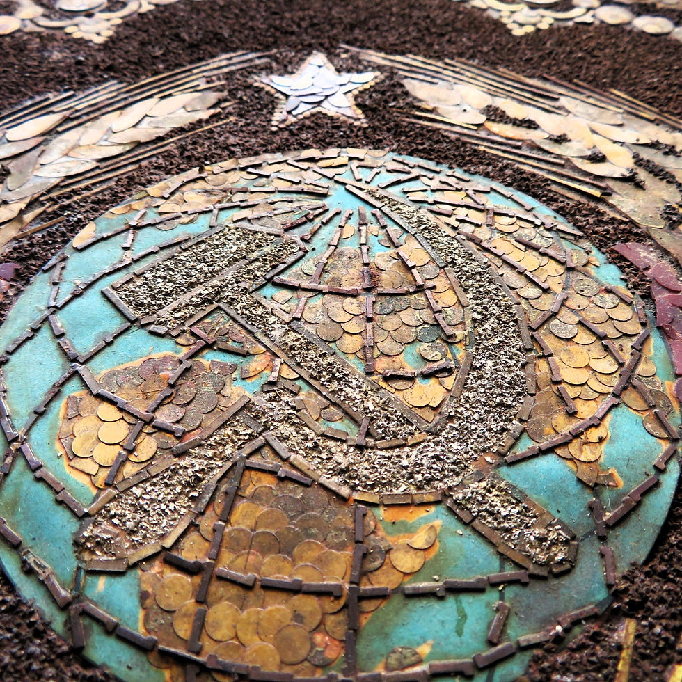 Thumbnail: Wallpiece Soviet Russia 60 Years Soviet Union 1977