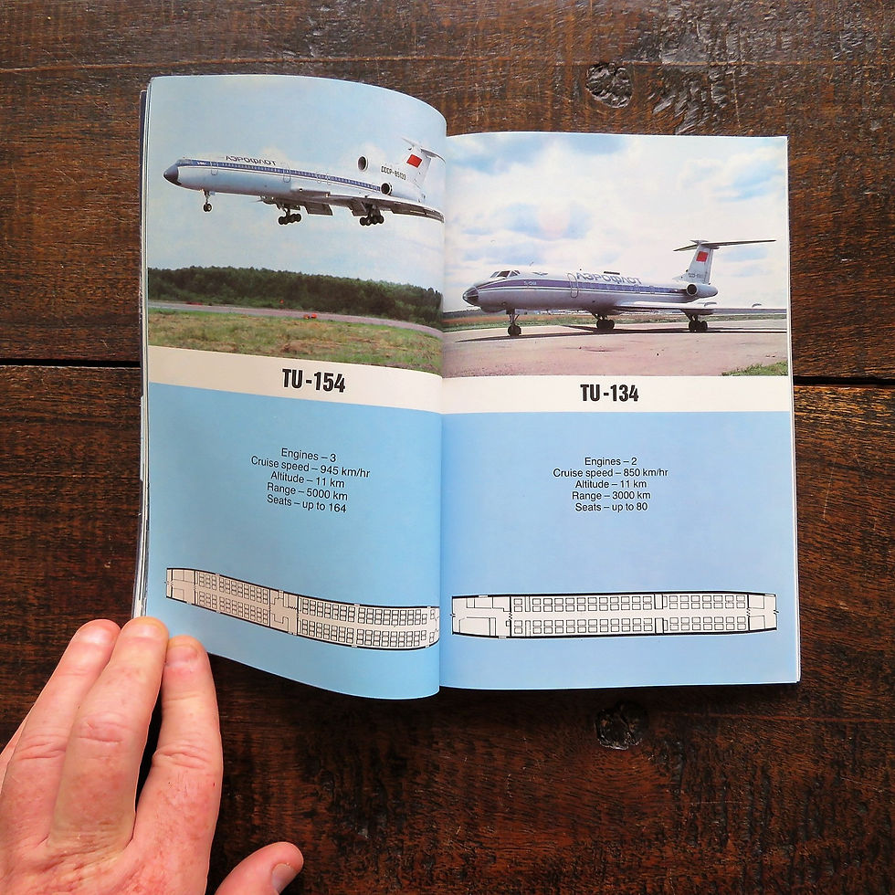 Thumbnail: Book Soviet Russia Aeroflot 1988