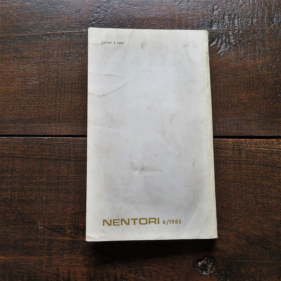Thumbnail: Magazine Albania Nentori No.6 1985