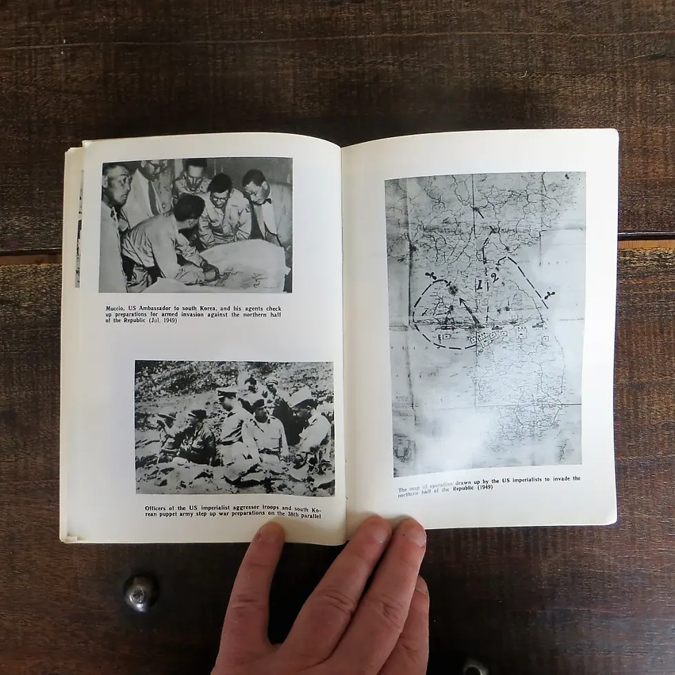 Thumbnail: Book Korea The US Imperialists Started The Korean War 1977