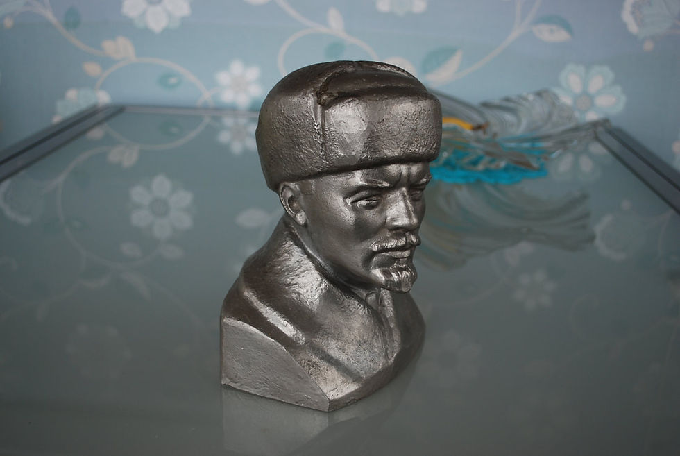 Thumbnail: Bust Lenin With Hat Signed 1982