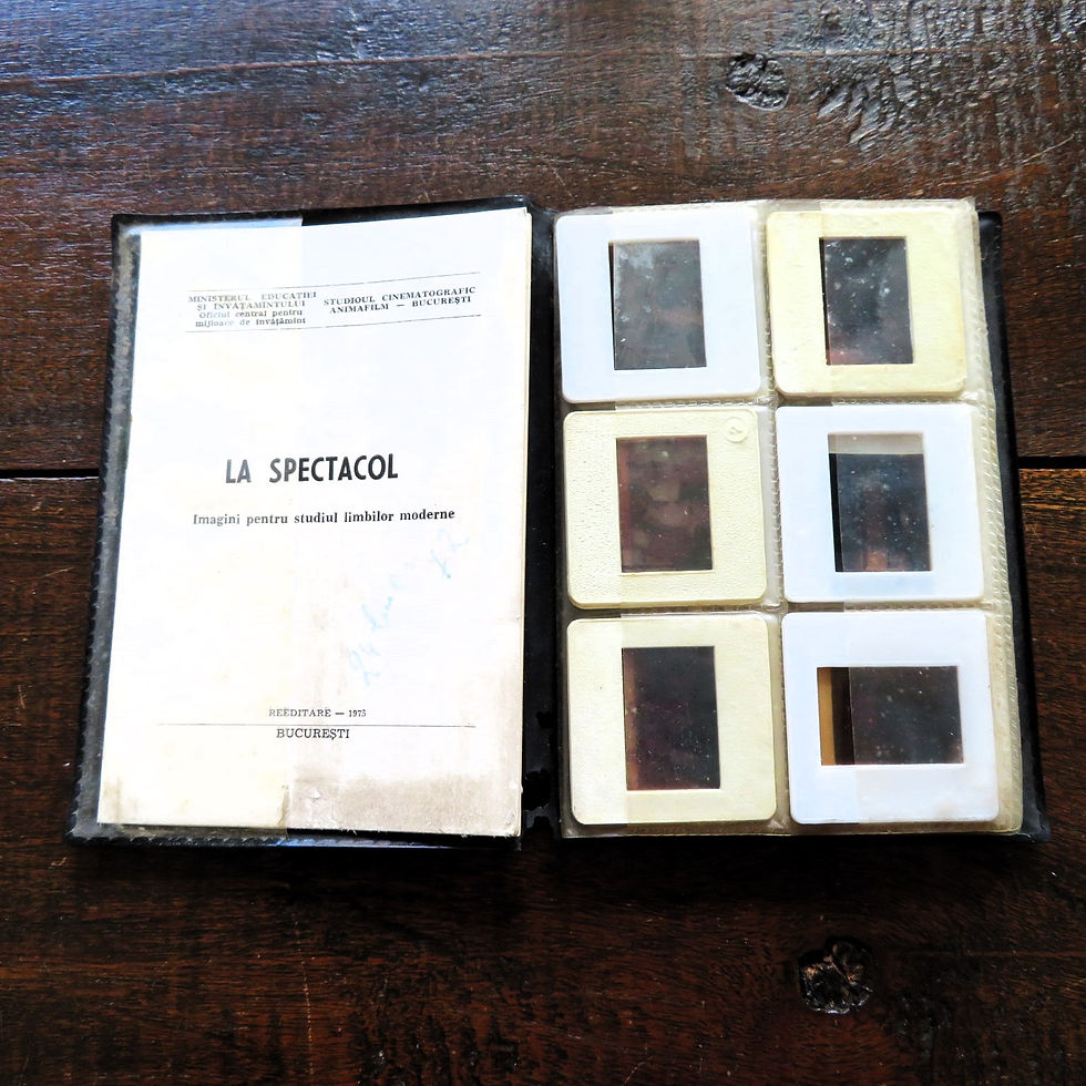 Thumbnail: Various Romania Slides Book Pictures for Studying Modern Languages 1975