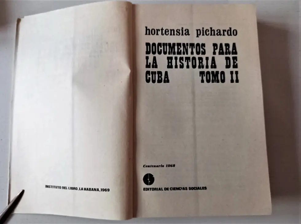 Thumbnail: Book Cuba History Of Cuba Part I (1969) And Part II (1971)