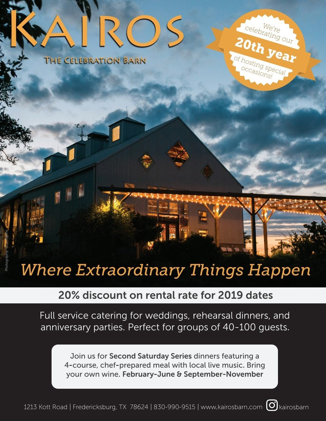 Kairos Celebration Barn