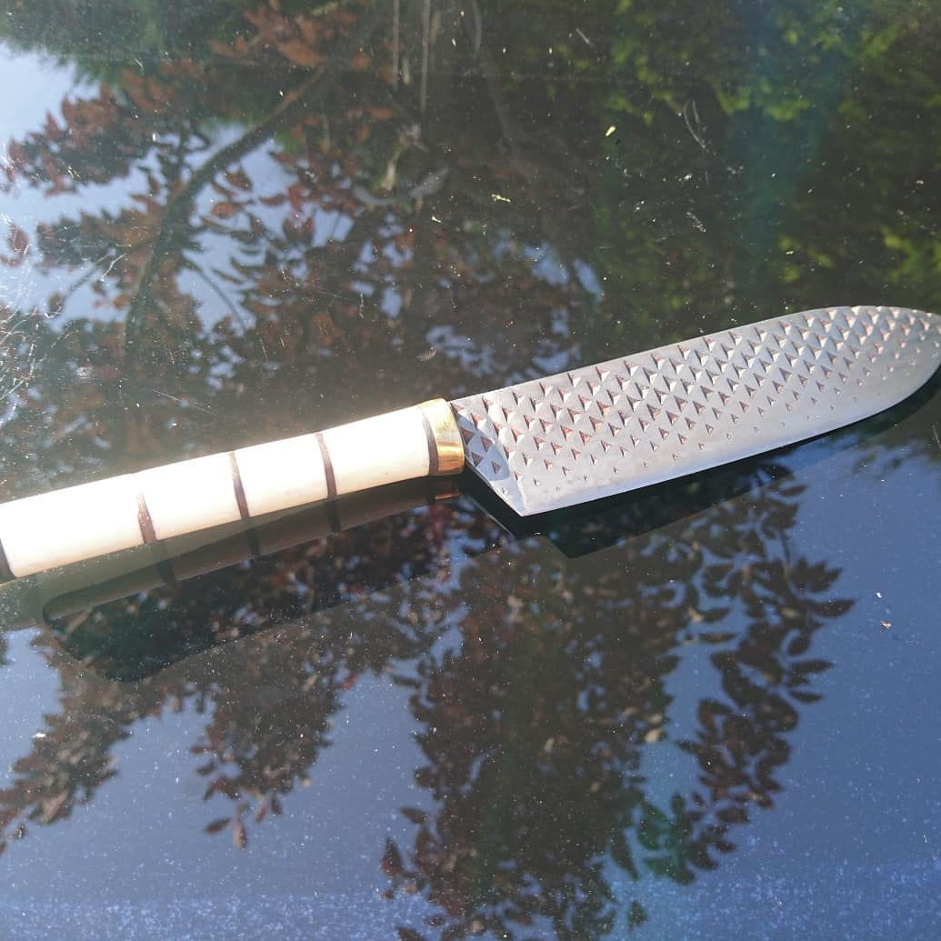 Weighted cleaver chef knife