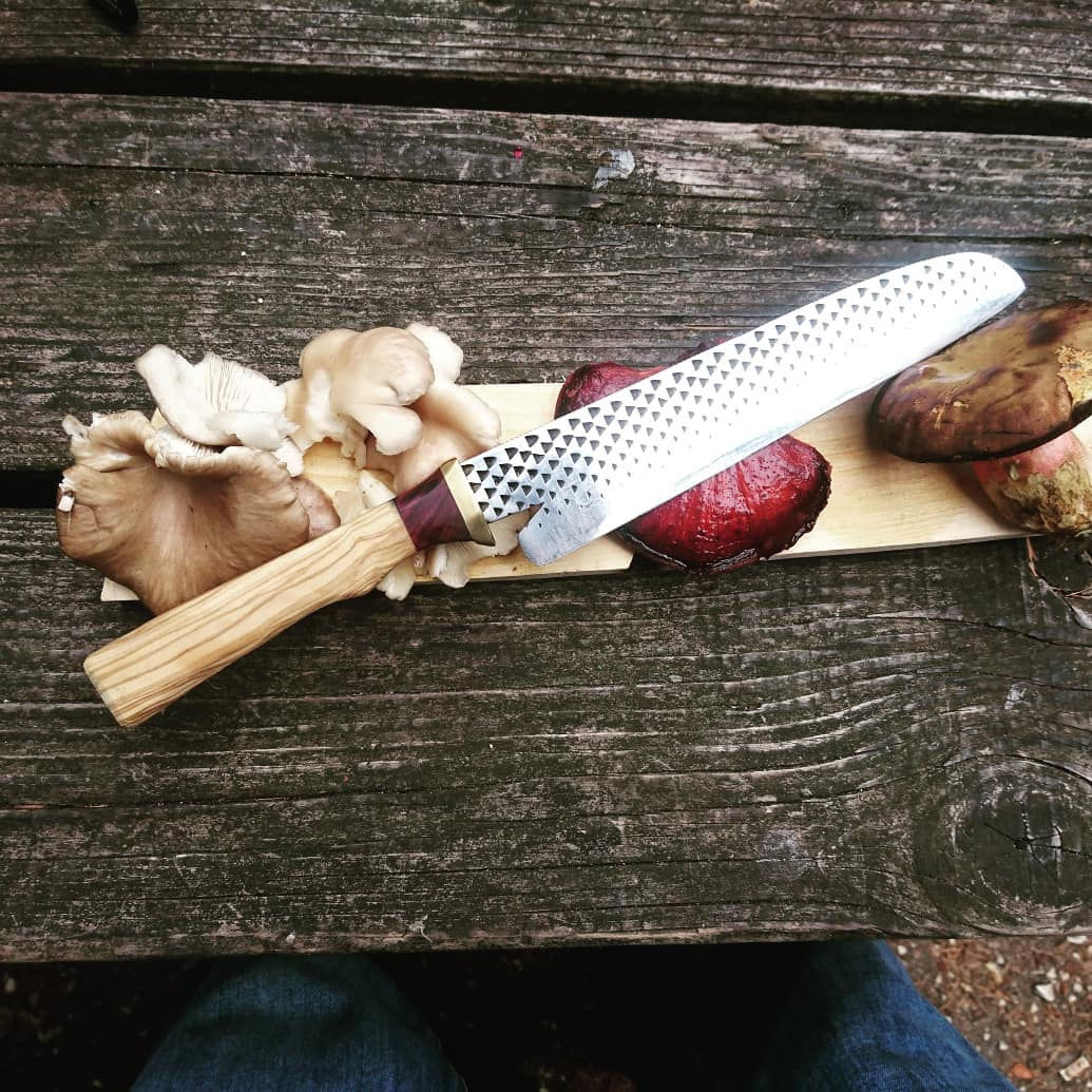 Olive wood Gyuto chef knife
