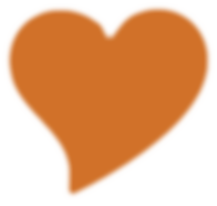 Orange heart