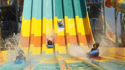 Waterslides