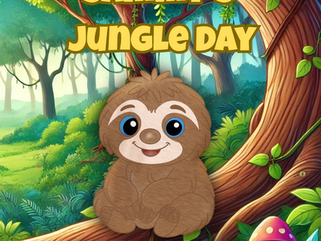 📚 Sammy’s Jungle Day is Officially Published!