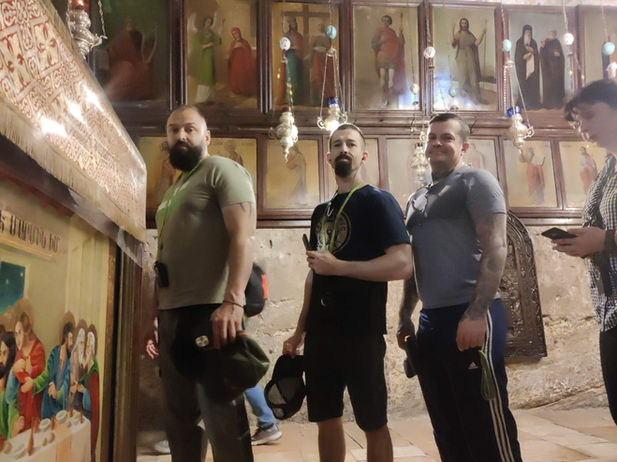 T&T travel israel & train krav maga with IKMF