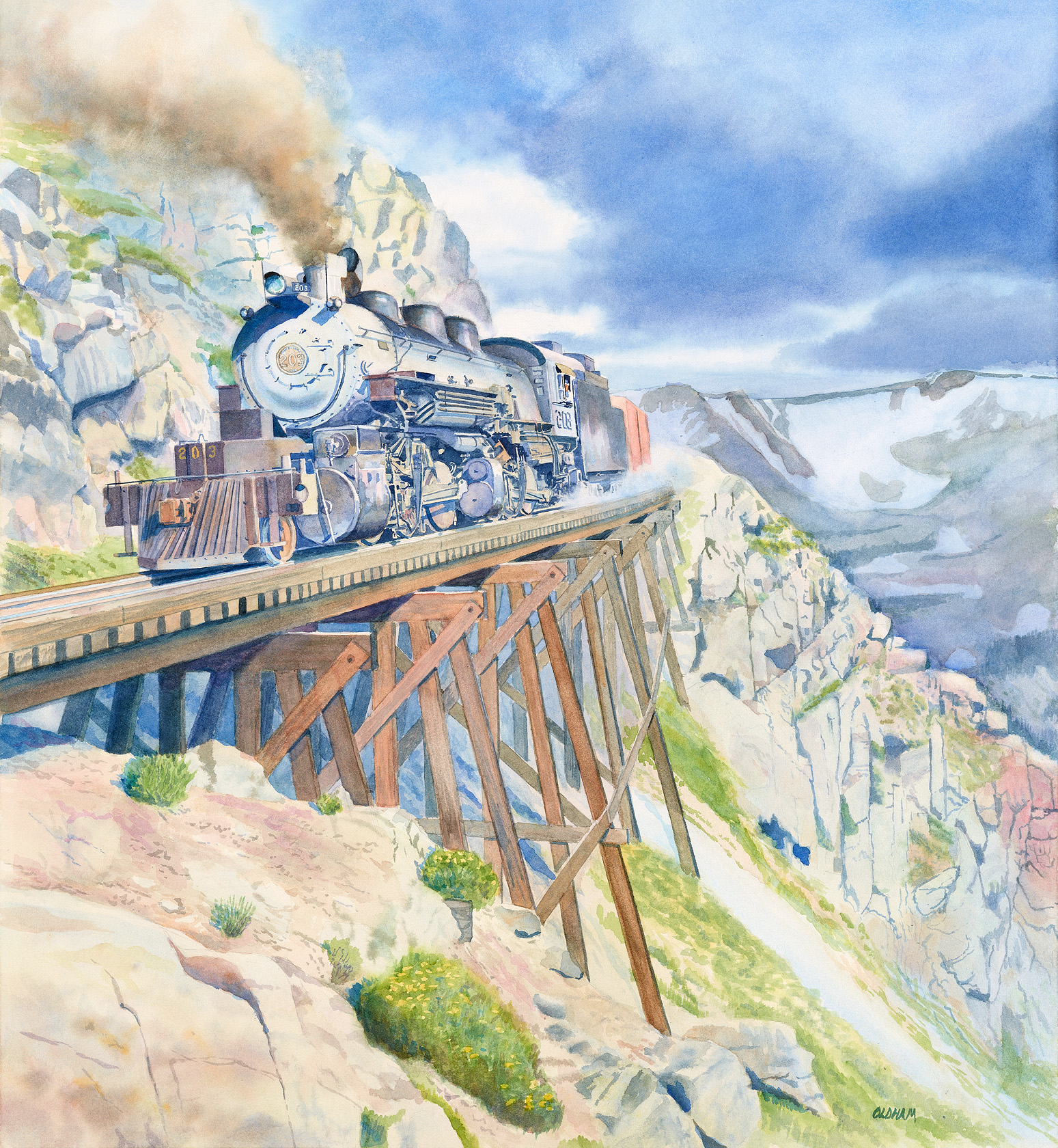 Thunder Over Devil's Trestle